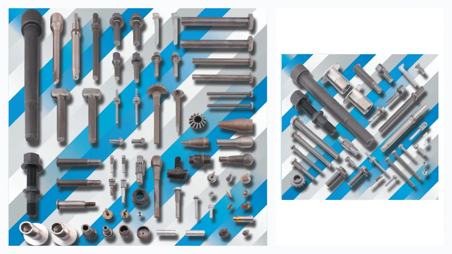 fastener parts produced by Shengtuo fastener manufacturing equipment
